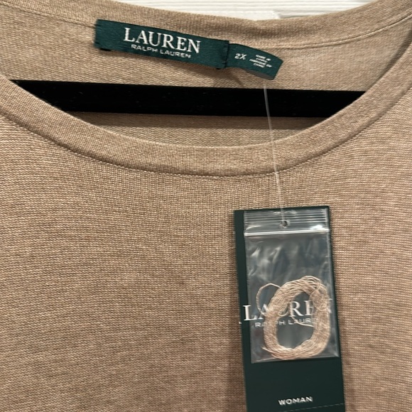 Ralph Lauren tunic sweater with silk bottom - Picture 3 of 4